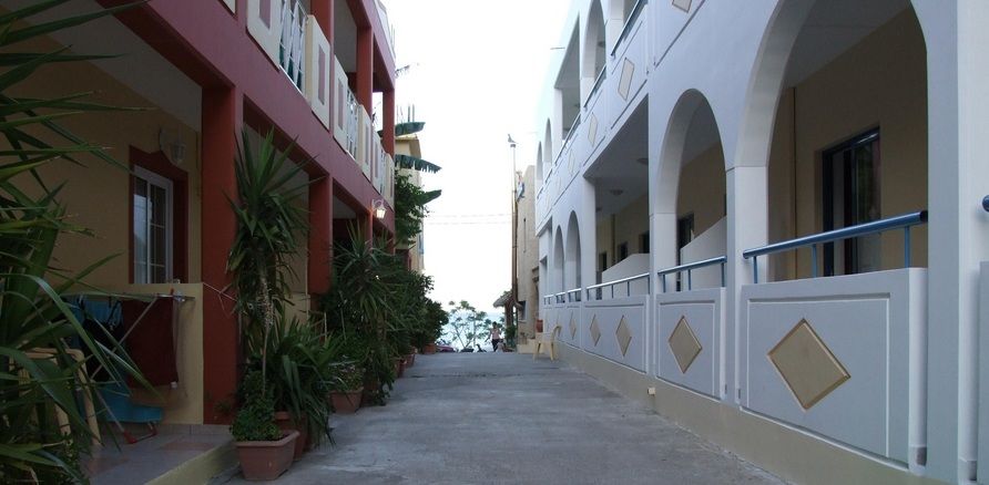 Stegna Star Apartments Arhángelosz Kültér fotó
