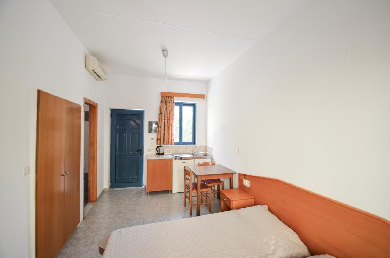 Stegna Star Apartments Arhángelosz Kültér fotó
